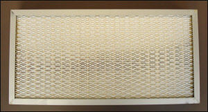 Polyurethane adhesives and epoxy potting compounds for HEPA filters HEPA filter sealed with polyurethane adhesive
